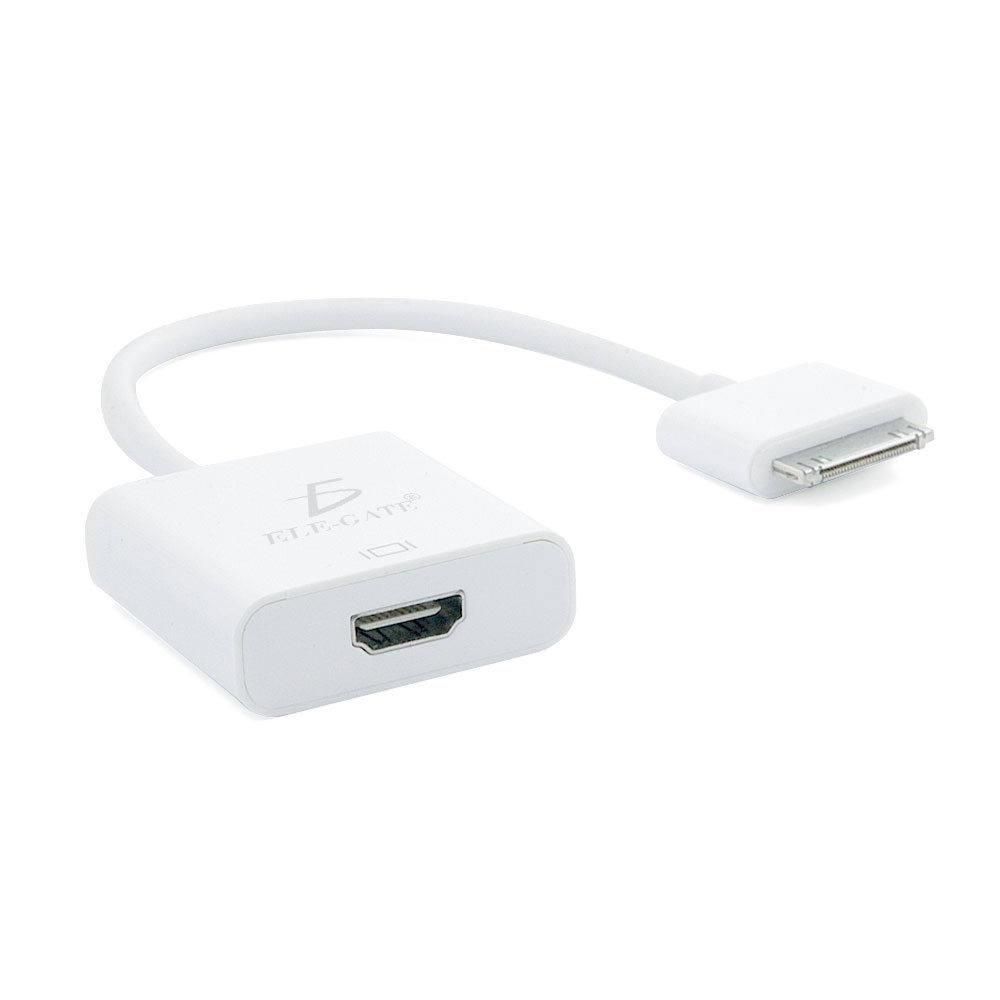 iPad Dock A HDMI TV Cable 30 Pines - ELE-GATE