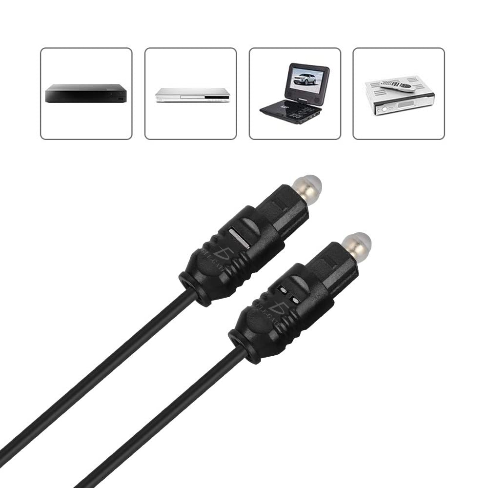 Cable De Fibra Optica Audio Digital Toslink 1.5 Mts Rxv