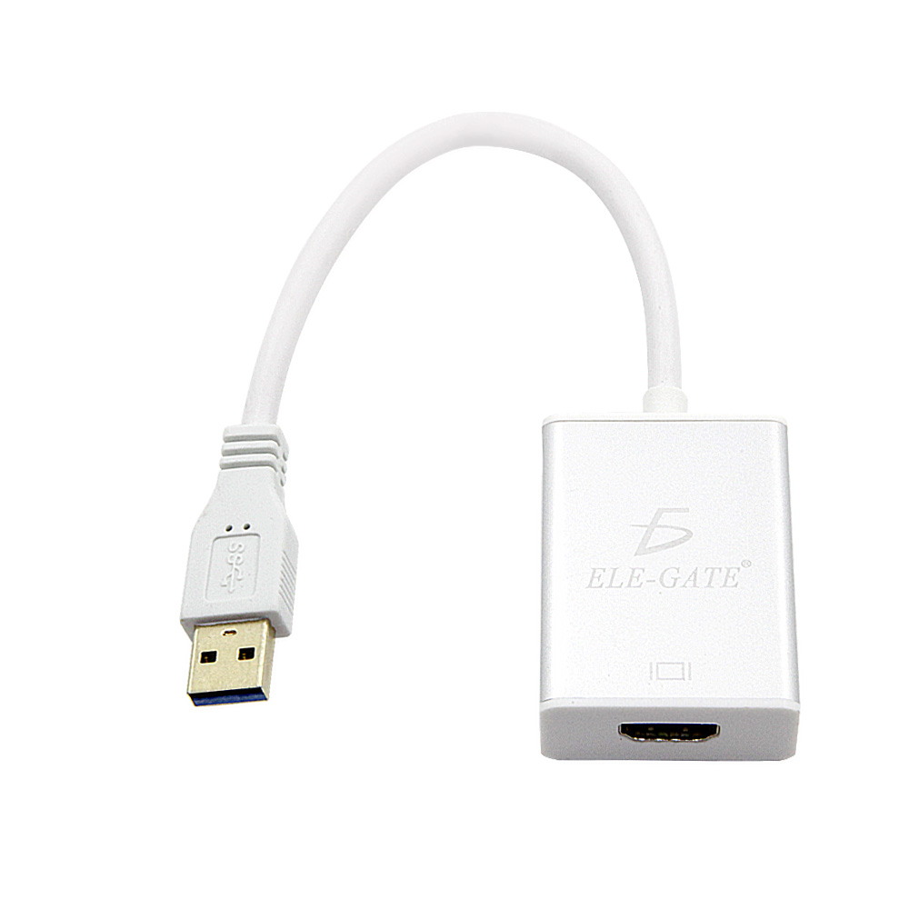Convertidor USB 3.0 a HDMI Hembra 1080p Win 10 marca XUE® - Geek Pal