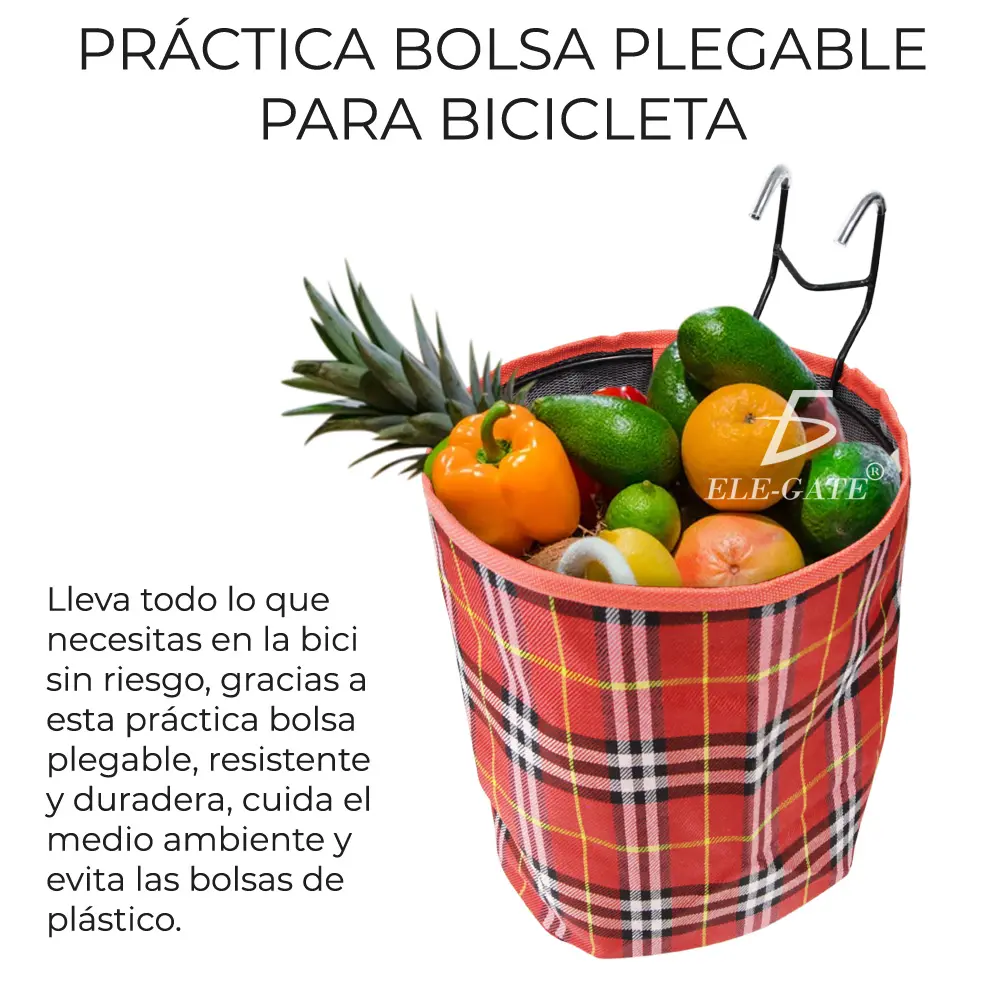 Bolsa para guardar Comida de frutas para bicicletas