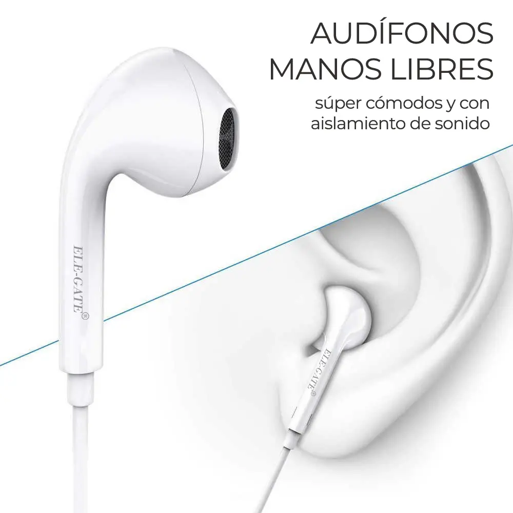 Audífonos Auriculares Digitales Tipo C Compatible Huawei Samsung