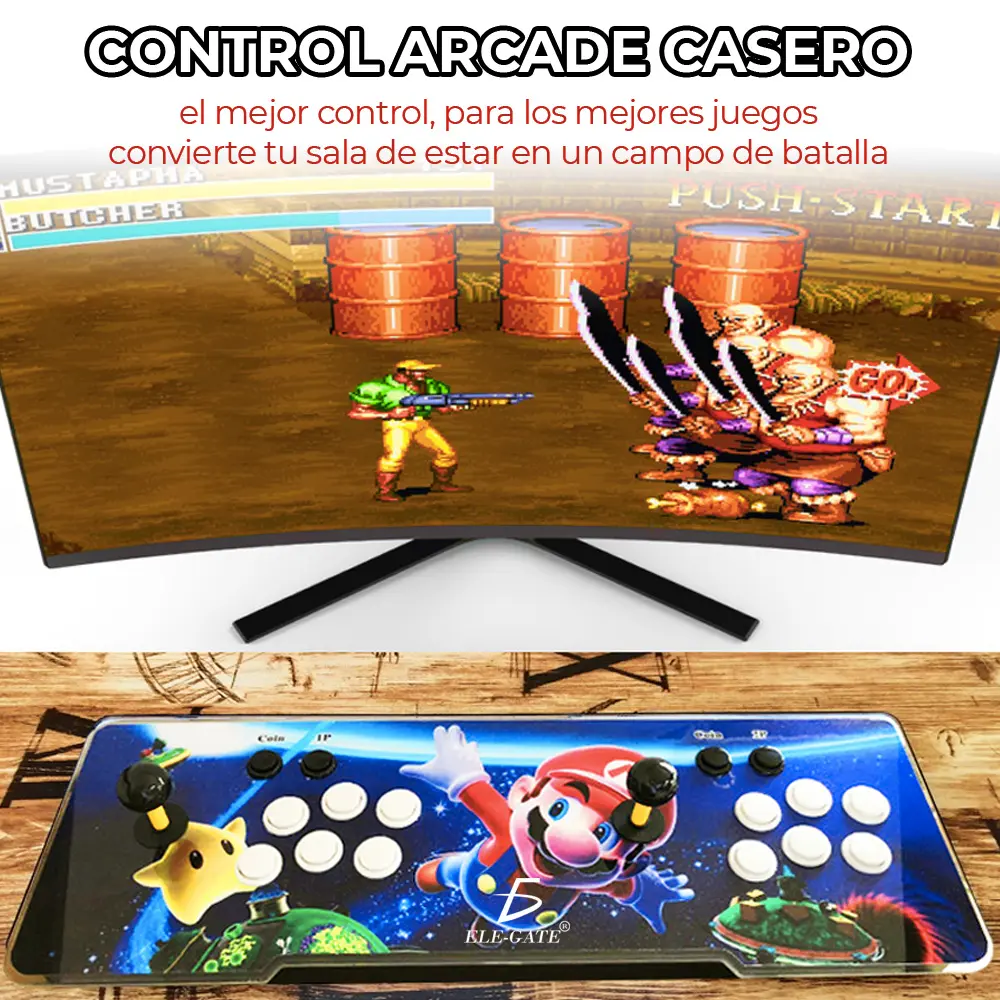 Consola Arcade Integrada Game Box 3136 En 1 Arcade Games Station