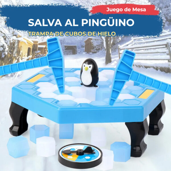 Guardar Pingüino Trampa Rompehielos Juego Bloques Juego Jueg