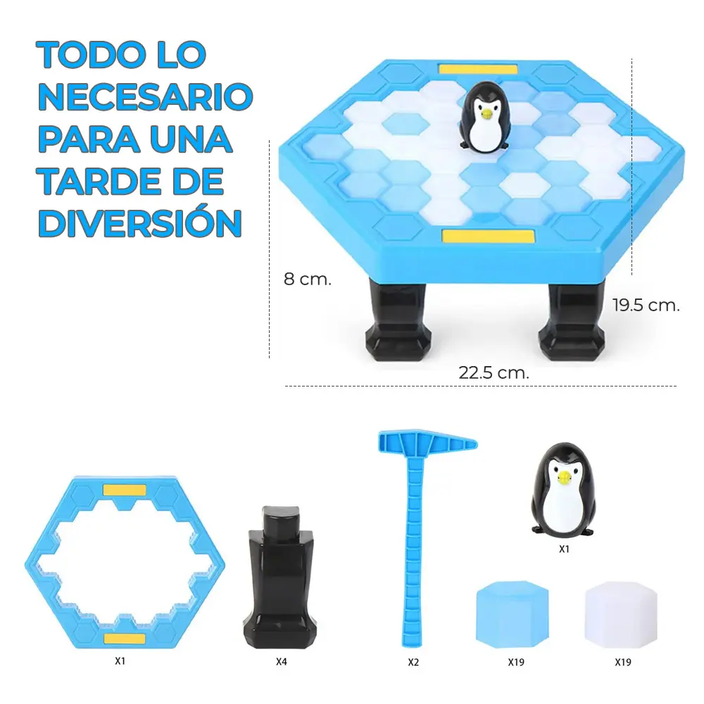 Guardar Pingüino Trampa Rompehielos Juego Bloques Juego Jueg