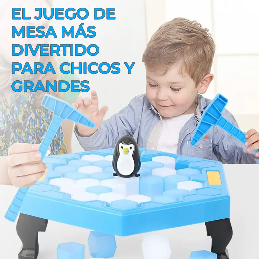 Guardar Pingüino Trampa Rompehielos Juego Bloques Juego Jueg
