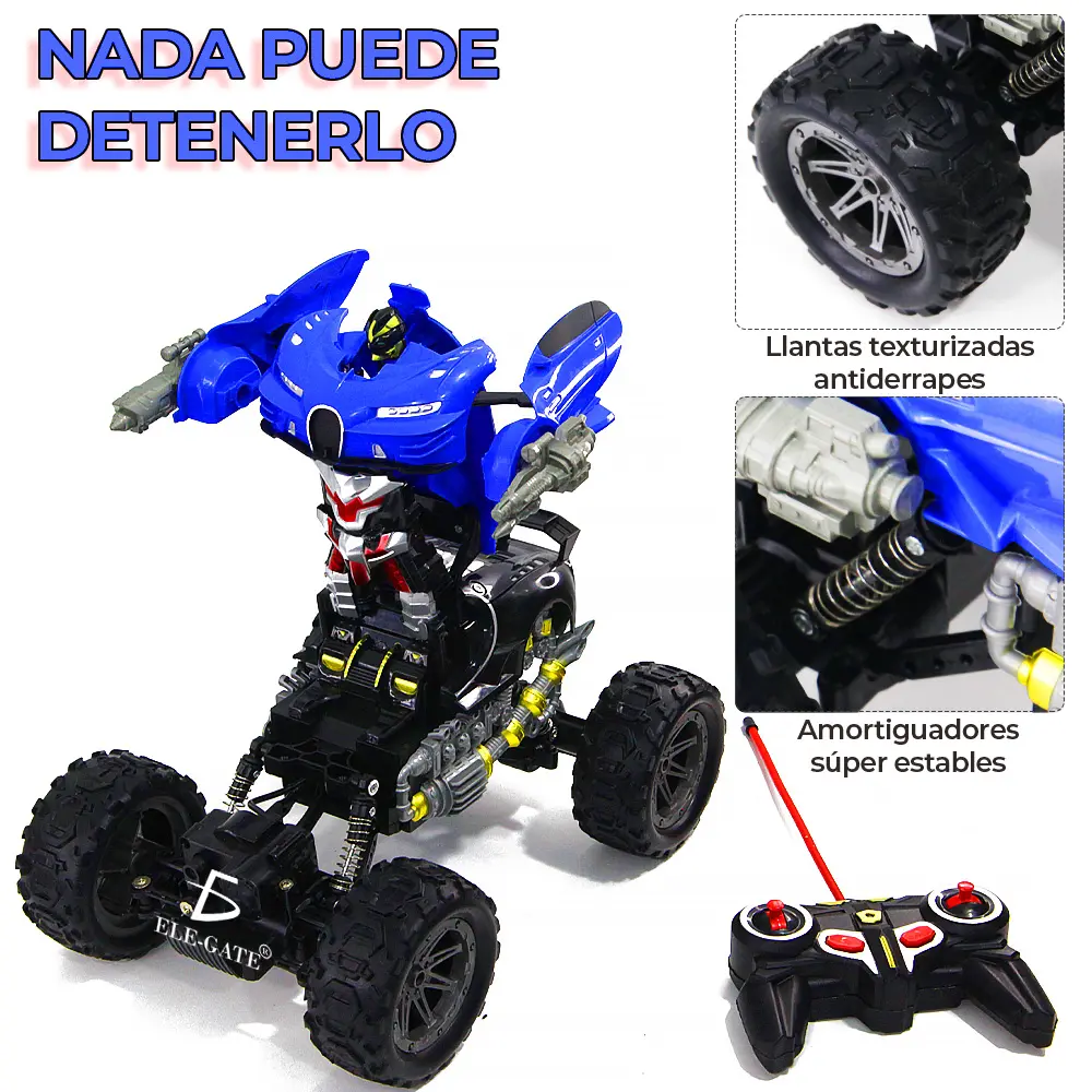 Carro Transformer Control Remoto Recargable
