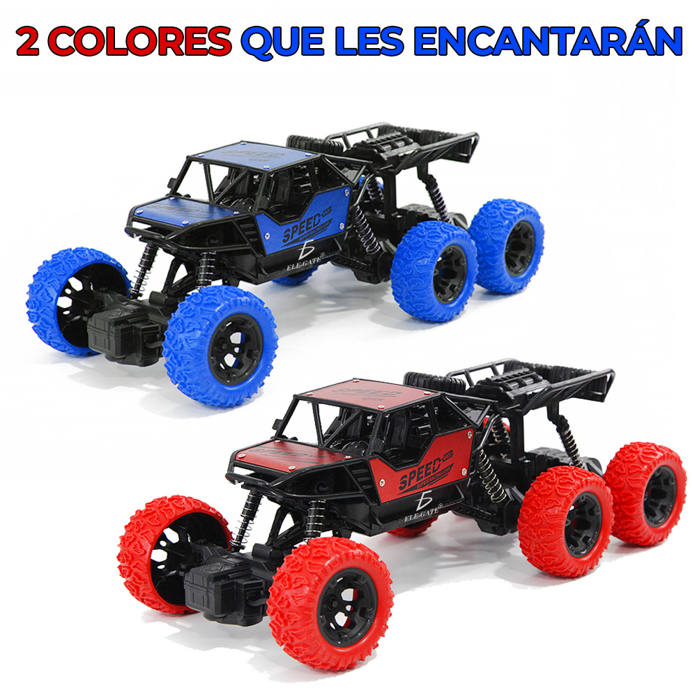 Carro A Control Remoto Monster Truck Para Niños Y Grandes Bateria Recargable