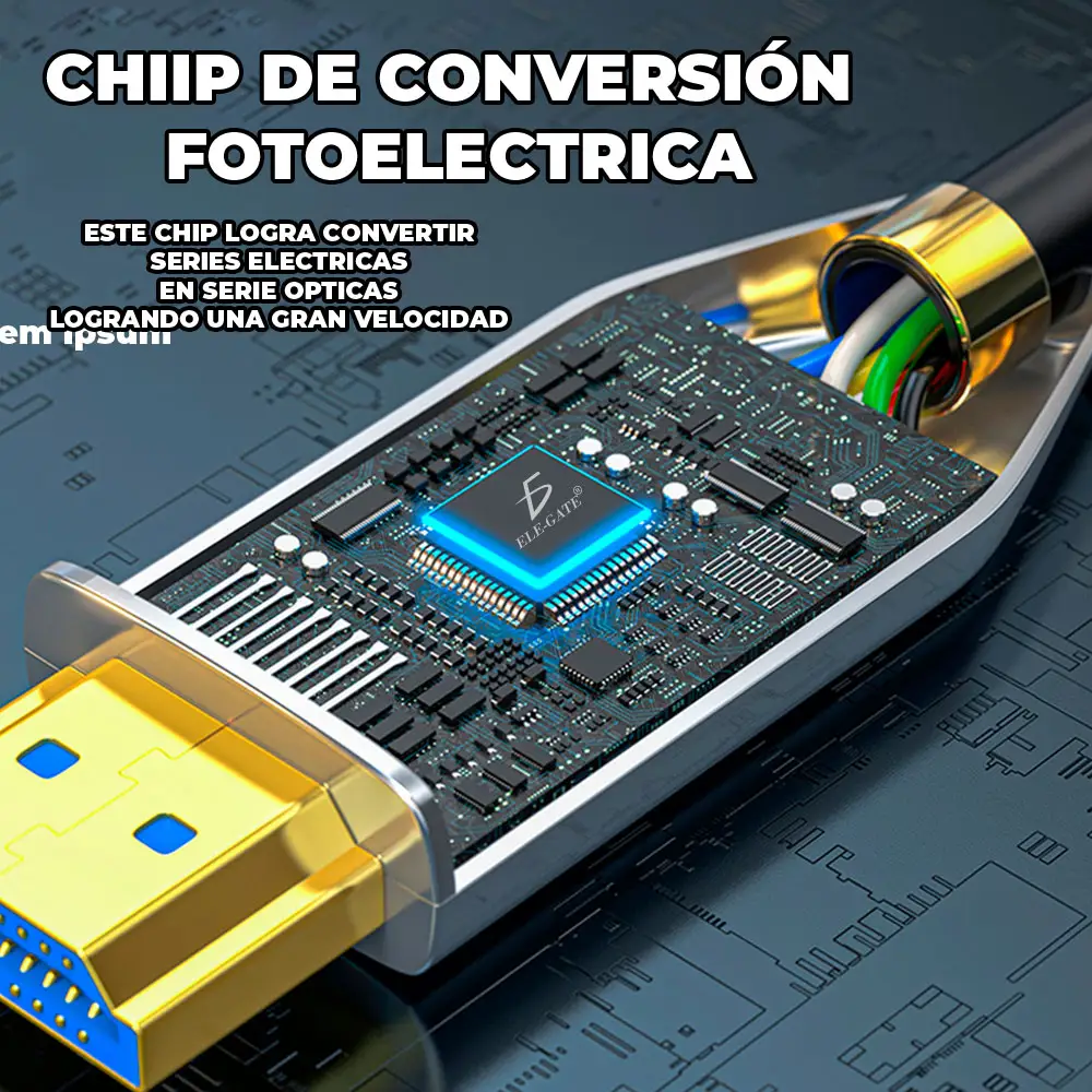 Cable Hdmi 50 Metros Fullhd 4K Para Pantalla grande