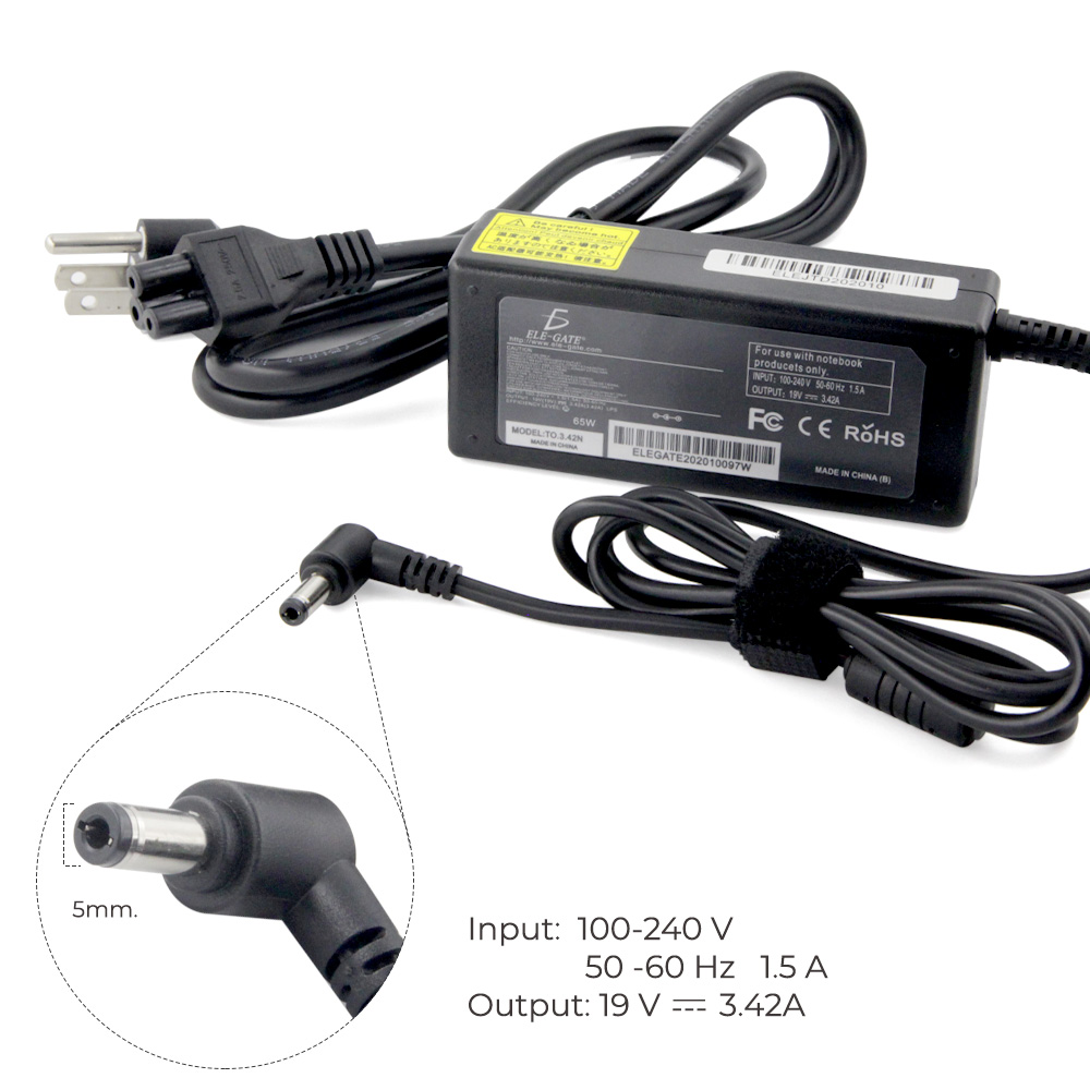 Cargador de corriente XUE® para portátil ASUS 19V-3.42A 65W/5.5