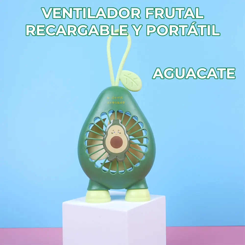 Ventilador en forma de aguacate