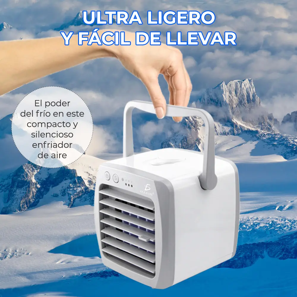 Aire Acondicionado Pequeño Cargar por Usb Para Escritorio