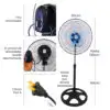 Ventilador De Pie Silencioso 5 Aspa 18″ de diámetro Ventilador De Pie Silencioso 5 Aspa 18″ de diámetro