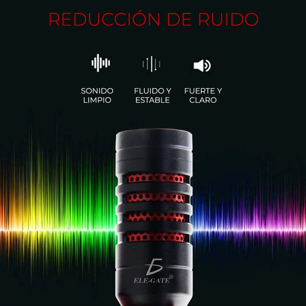 Micrófono Cardioide Universal Para Entrevistas Vídeo