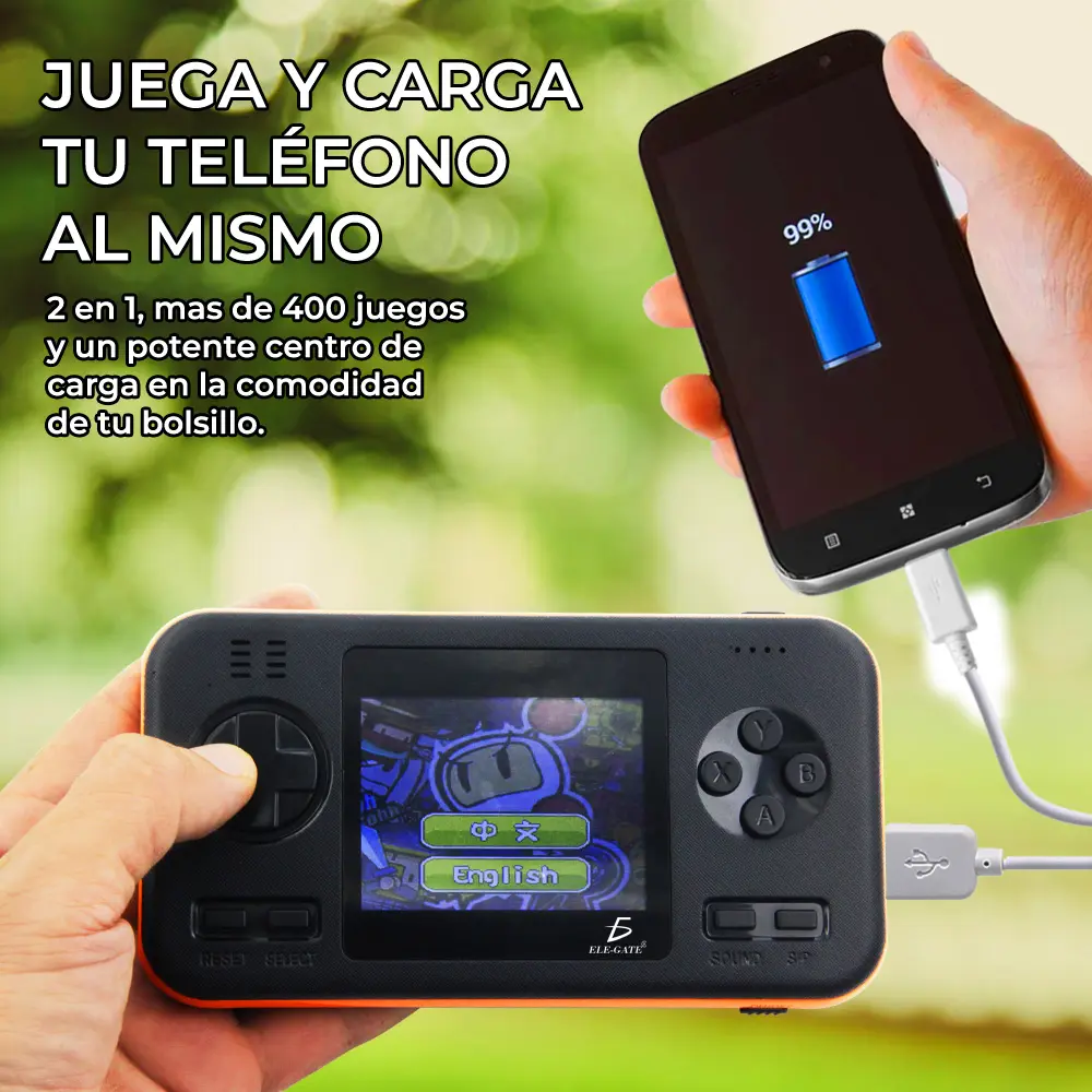 Power Banker Con Juego de Consola 8000mah