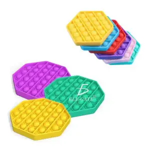 Push Pop It Fidget Juguete Burbujas Antiestres Varioscolores