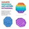 Push Pop It Fidget Juguete Burbujas Antiestres Varioscolores Push Pop It Fidget Juguete Burbujas Antiestres Varioscolores