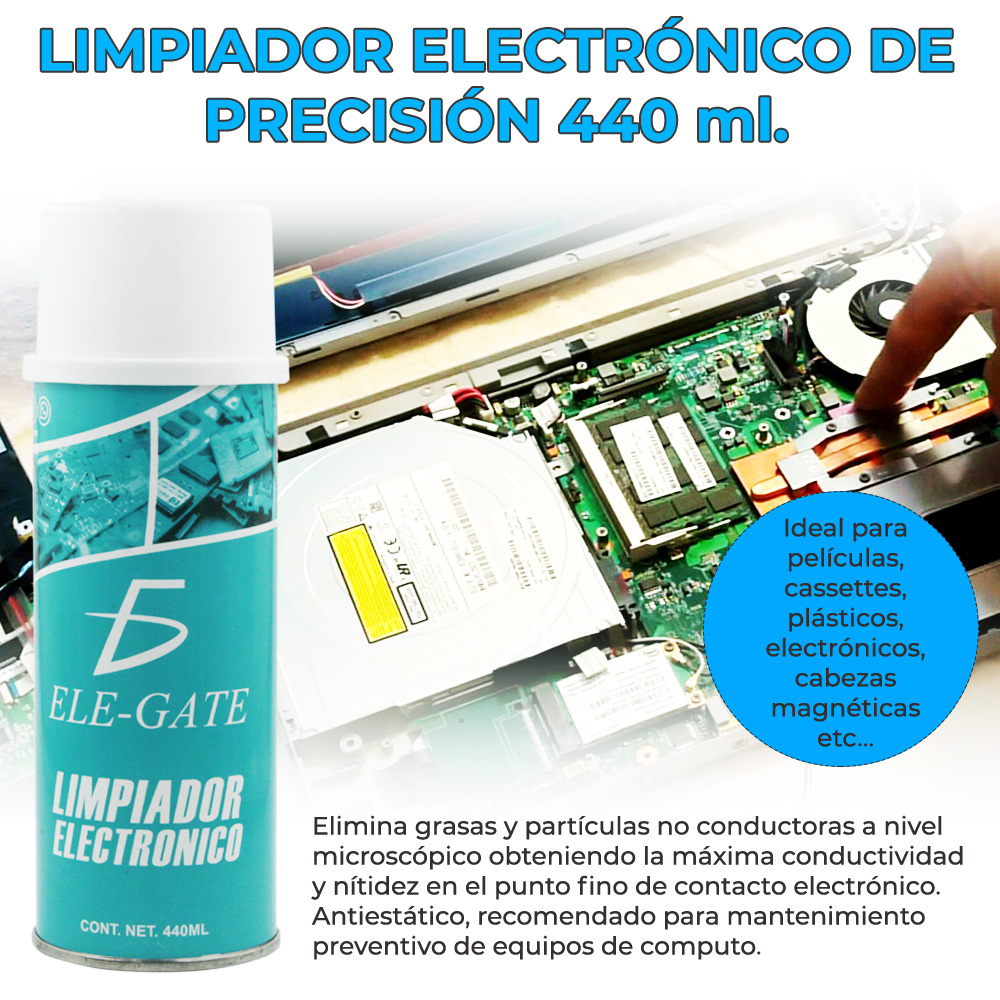 Limpia Contactos Electronicos 290g./400cc. – CIENFUEGOS