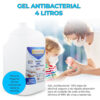 Gel antibacterial 4L