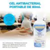 Gel antibacterial 60ml Gel antibacterial 60ml