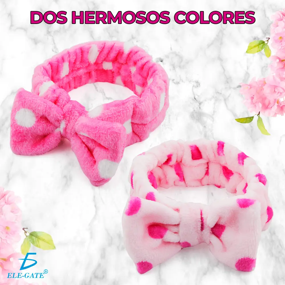 Banda Sujetadora De Cabello Suave Ancha Maquillaje Full