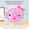 Ventilador de Pared y de Piso Plástico forma de Hello Ketty Ventilador de Pared y de Piso Plástico forma de Hello Ketty