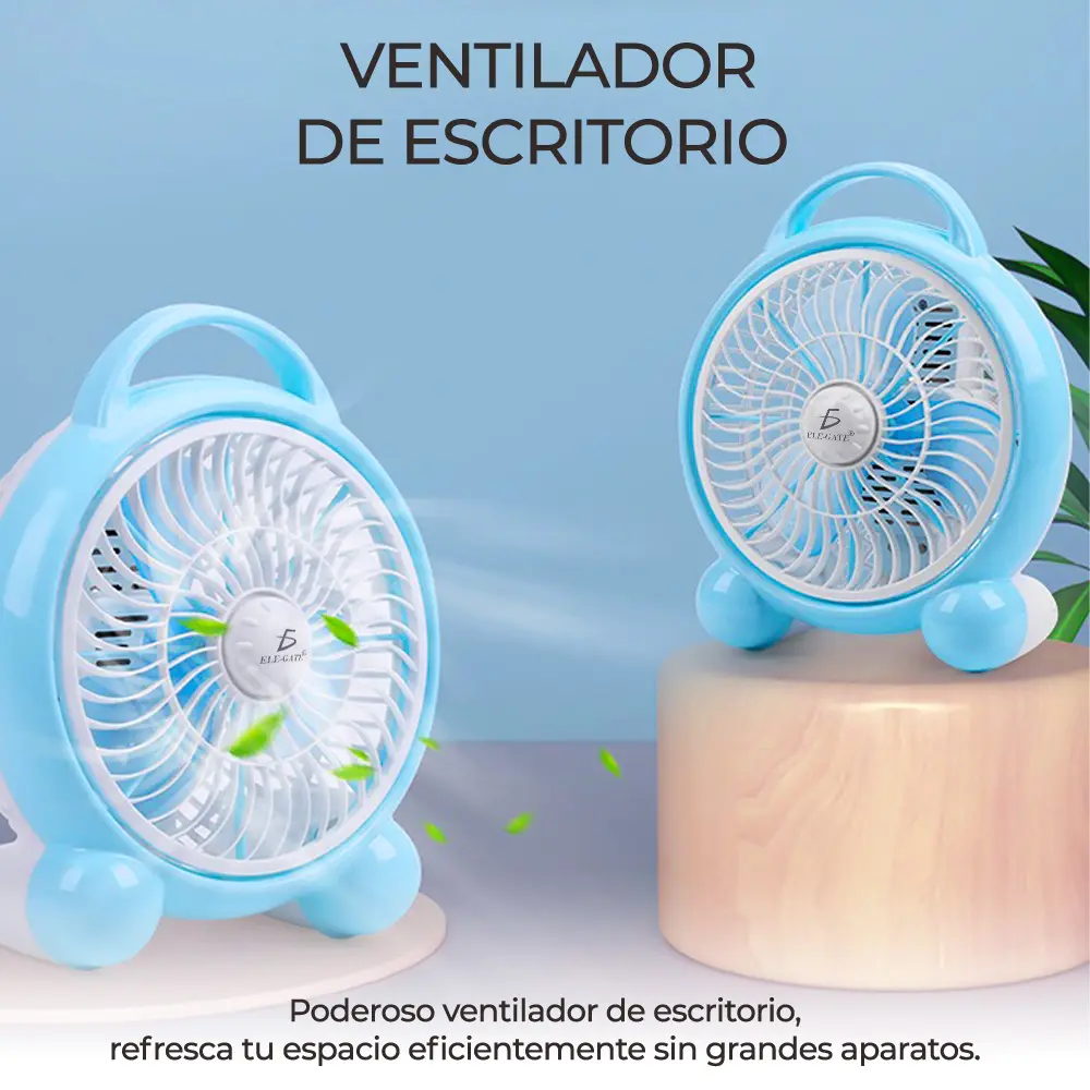 Ventilador de Pared y de Piso Plástico 16" forma de Pitufos