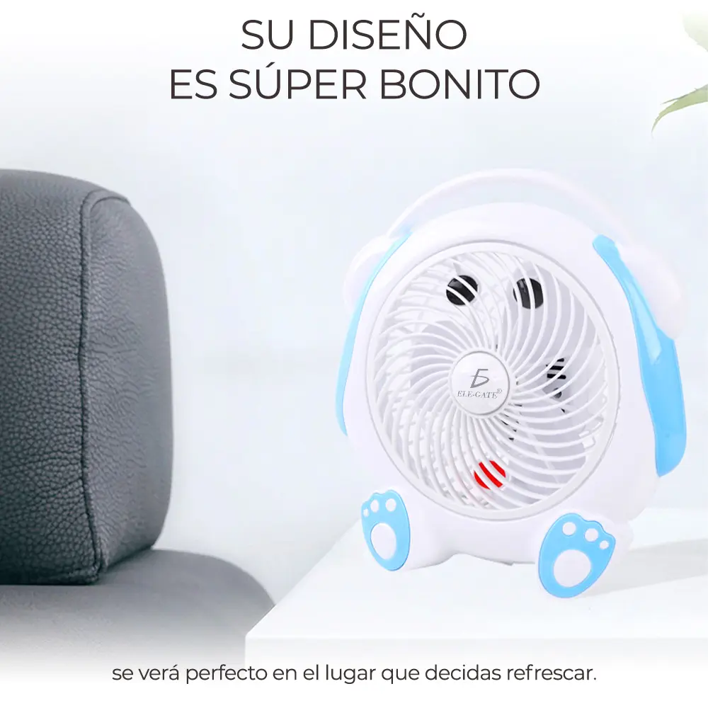 Ventilador de Pared y de Piso Plástico 16" forma de perro