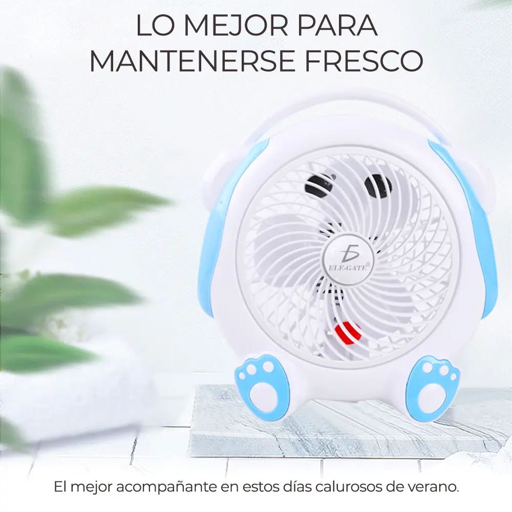 Ventilador de Pared y de Piso Plástico 16" forma de perro