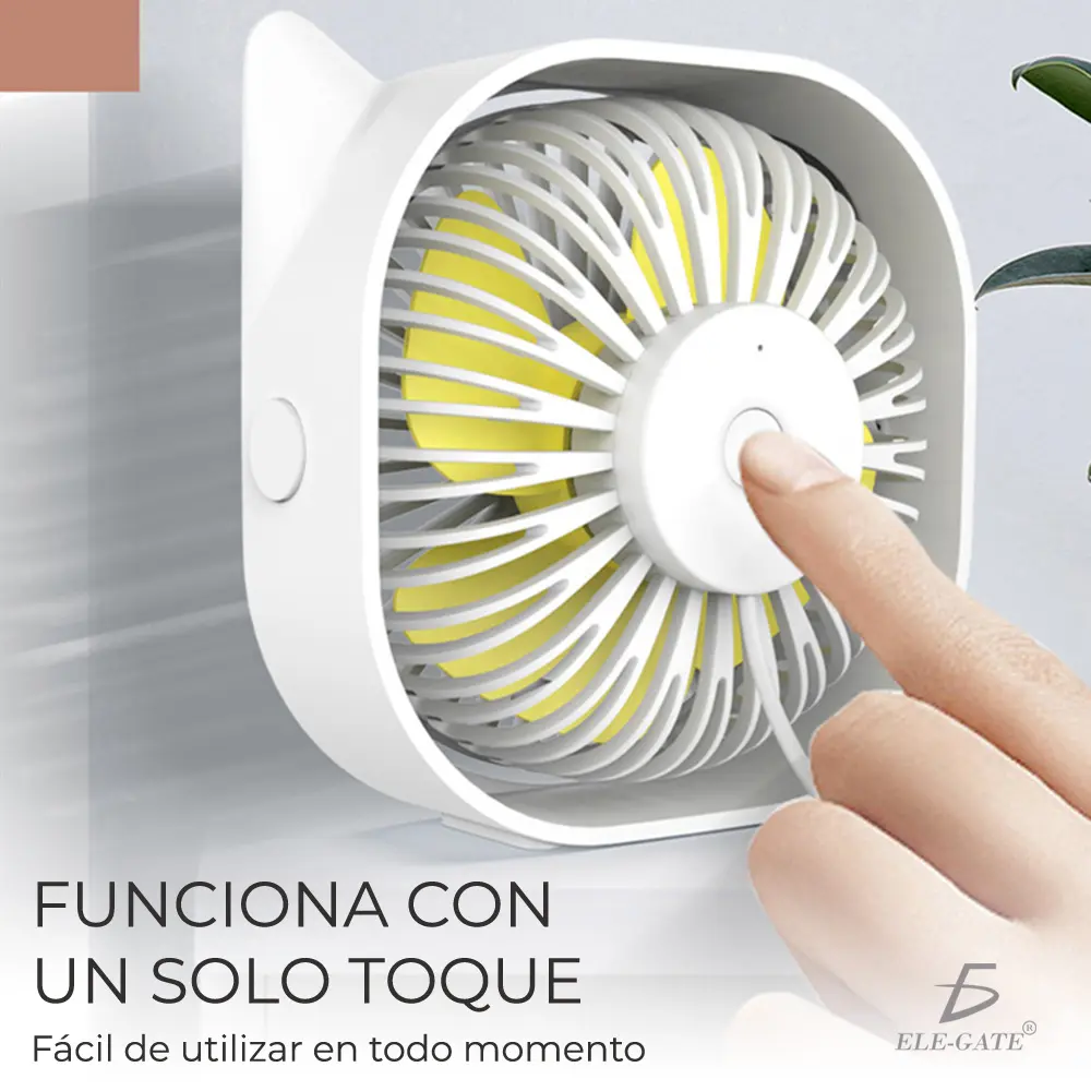 Mini Ventilador Enfriador Usb Portatil Personal Escritorio