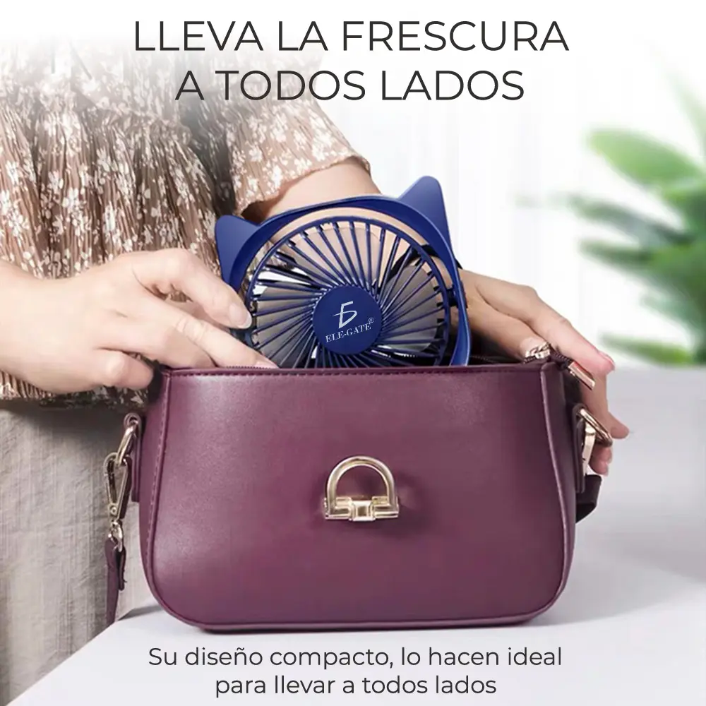 Mini Ventilador Enfriador Usb Portatil Personal Escritorio