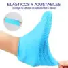 Protector Silicon Impermeable Cubre Tenis Zapato Lluvia Tamaño : M