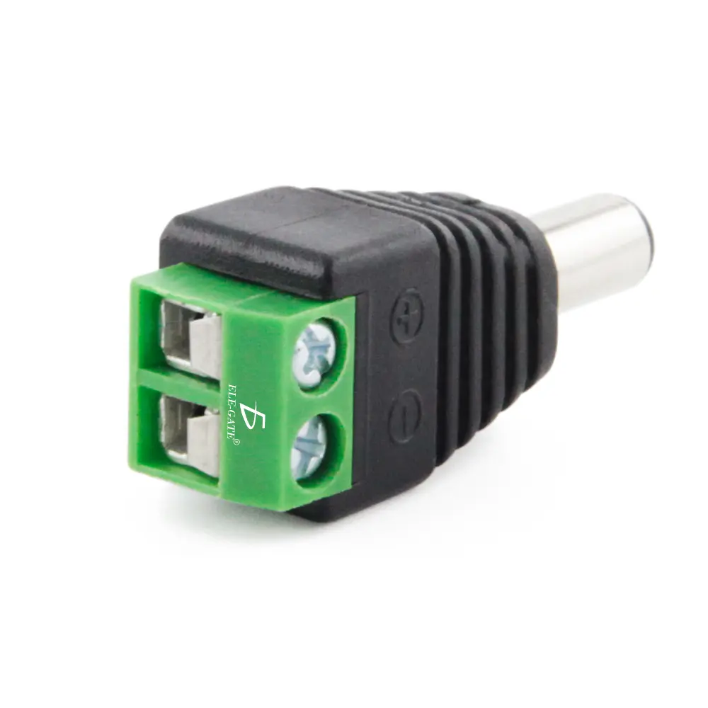 Adaptador Enchufe Dc Power Conector Hembra 2.1*5.5mm