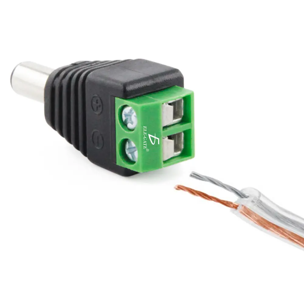 Adaptador Enchufe Dc Power Conector Hembra 2.1*5.5mm