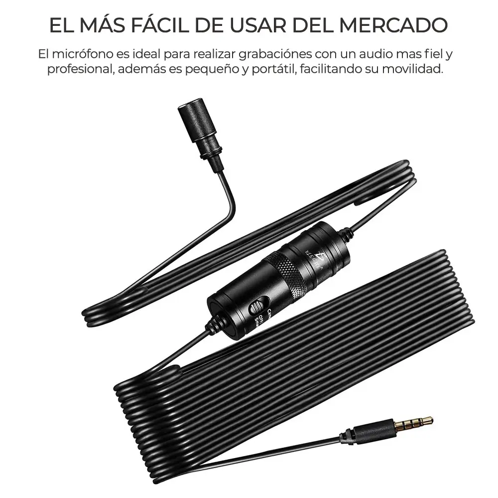 Micrófono Ondensador Omnidireccional Parca Pc Y Camara