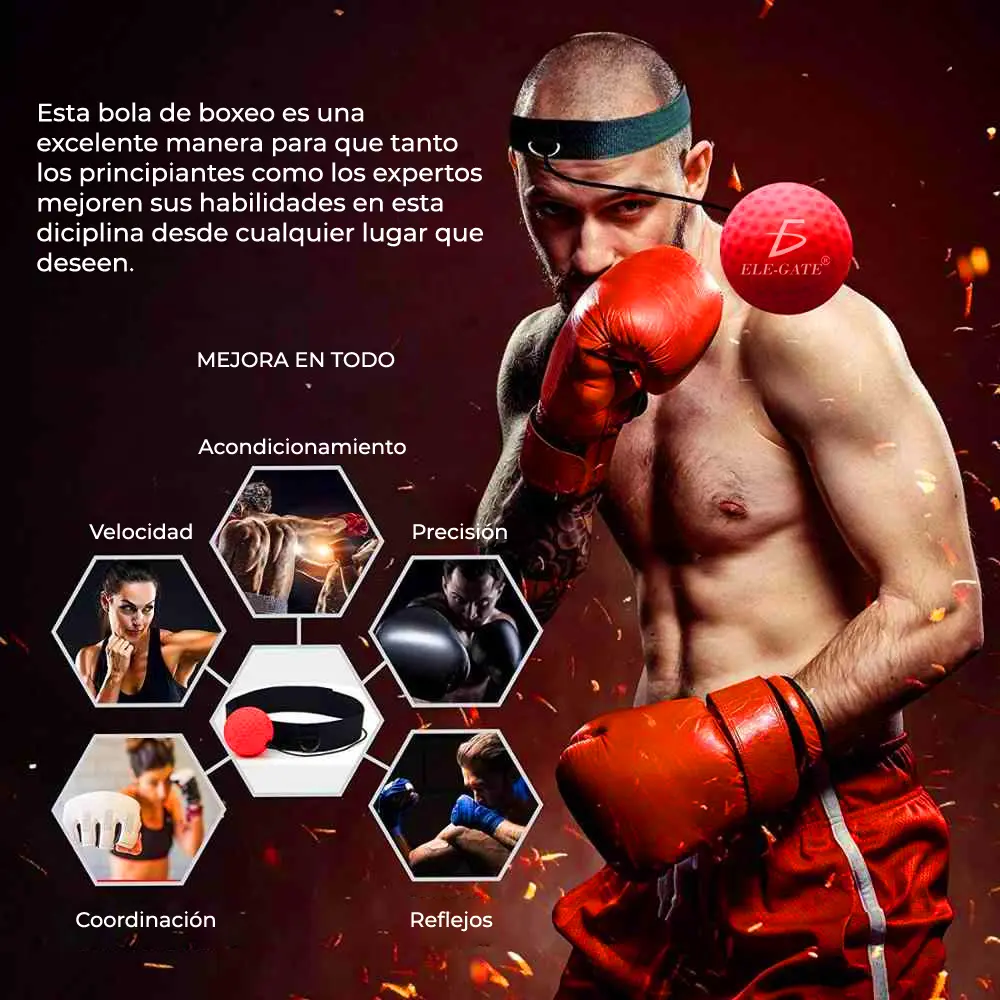 Diadema Con Pelota De Boxeo Y Dificultad