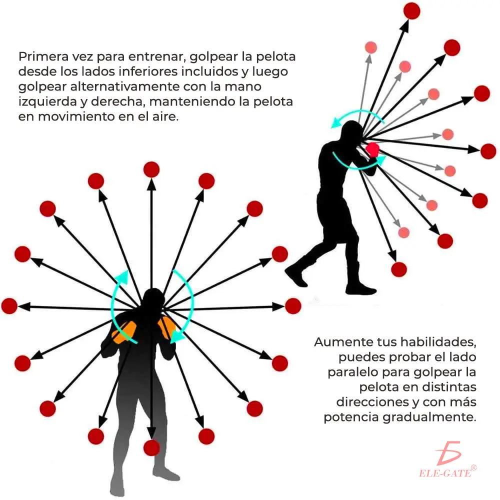 Diadema Con Pelota De Boxeo Y Dificultad