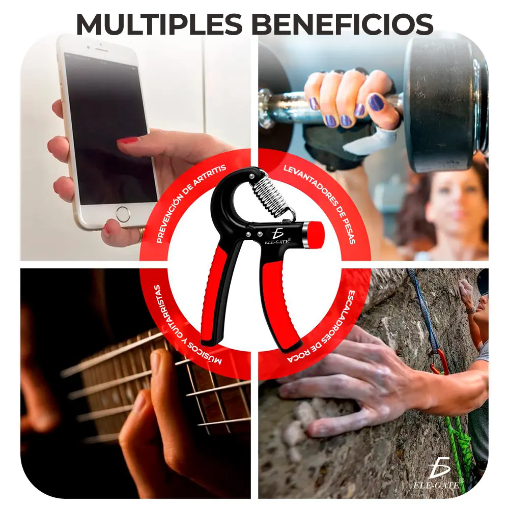 Ejercicio Muscular Pinza De Mano Entrenador Fitness Equipo