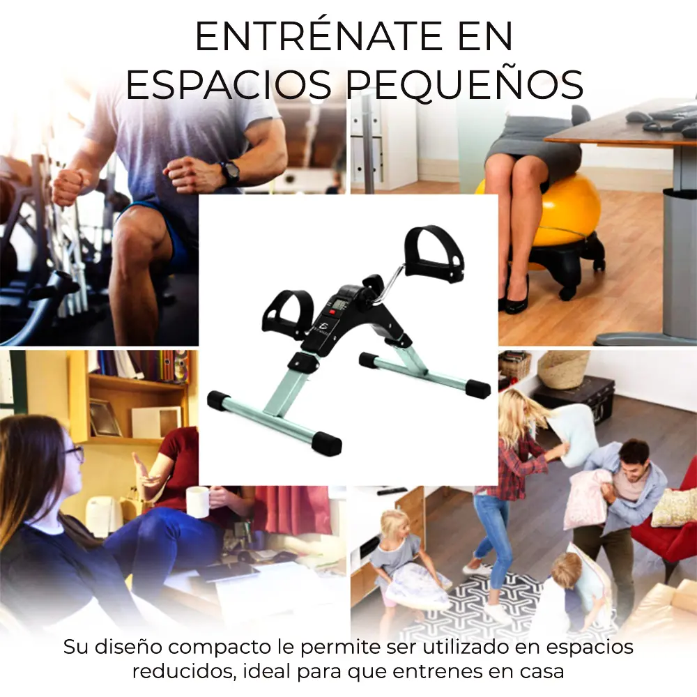 Máquina Ejercicio Fitness Pedal Plegable Paso A Paso