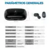 Auriculares Inalámbricos Respiración Luz T11 Tws Bt5.0 Auriculares Inalámbricos Respiración Luz T11 Tws Bt5.0