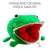 Bolsa Rana Naruto Monedero Peluche Cartera Cosplay Bolsa Rana Naruto Monedero Peluche Cartera Cosplay