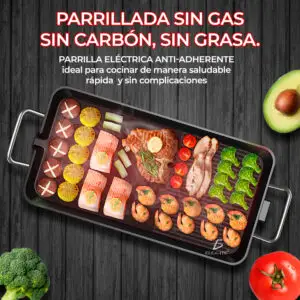 Parrilla Grande Comal Cocina 68X28cm