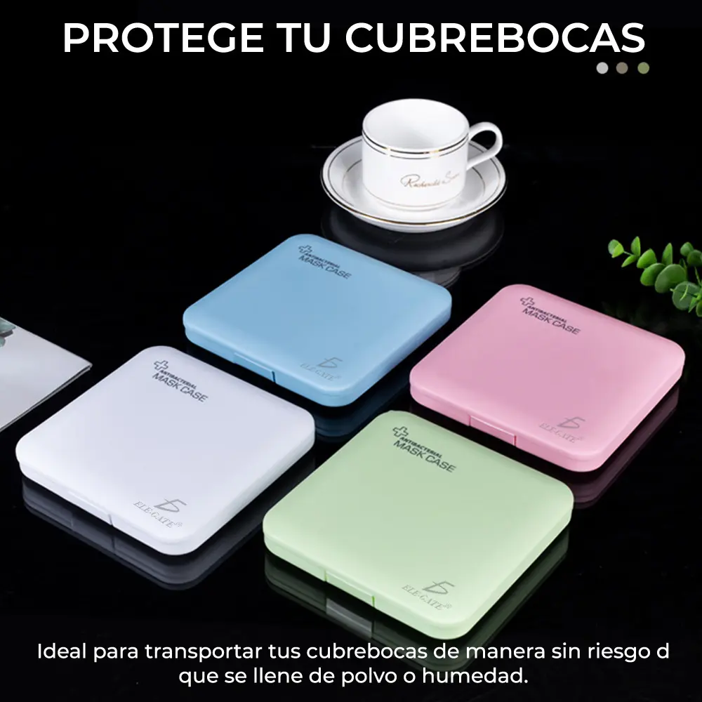 Case para Cubrebocas de KN95 Y Normal