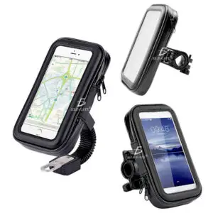 Soporte Teléfono Celular Para Motocicleta Funda Impermeable