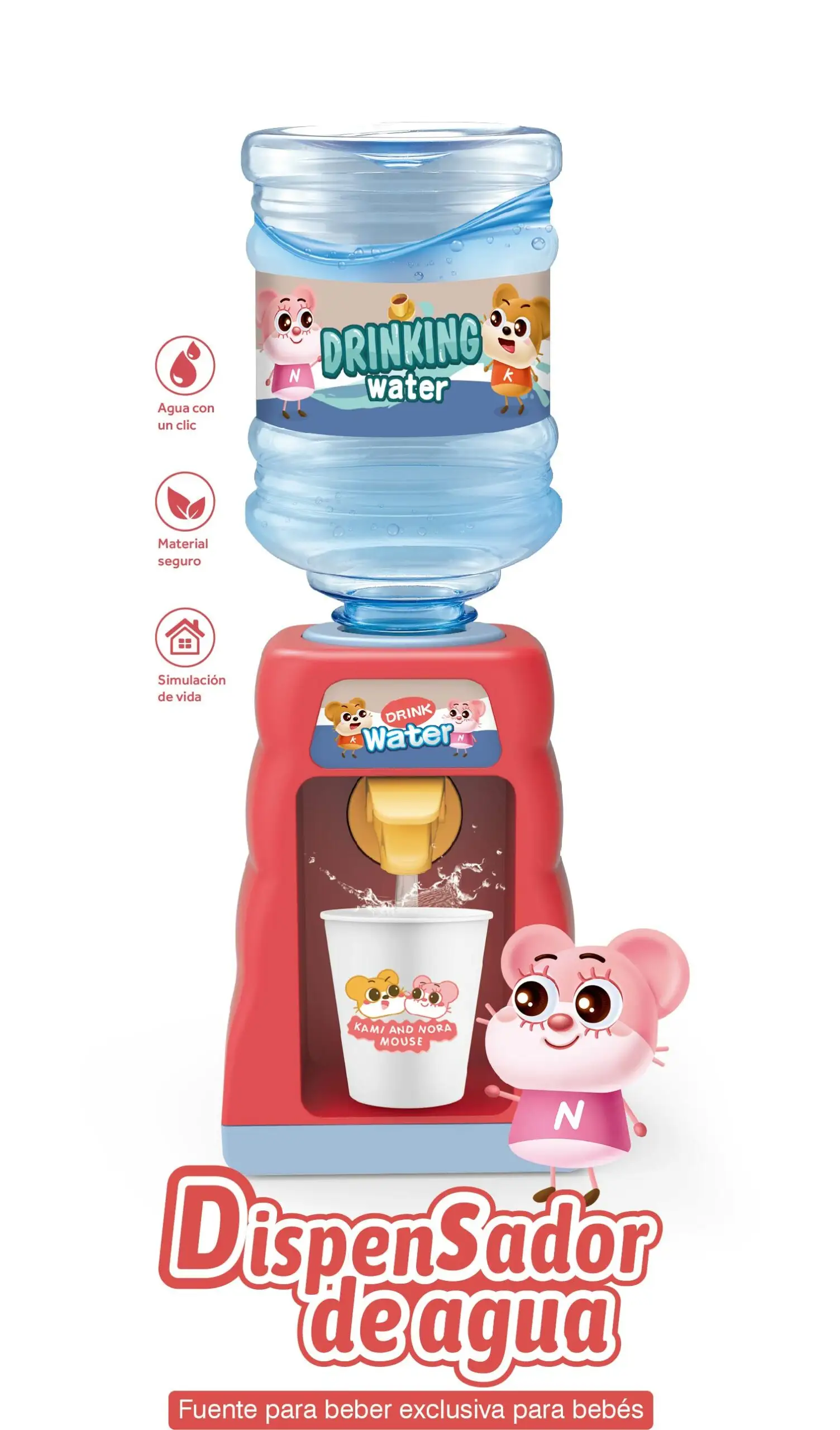 Kit Dispensador De Agua Para Niños