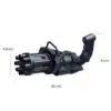 Pistola De Burbujas Gatling Gun Bubbler Maquina De Burbujas