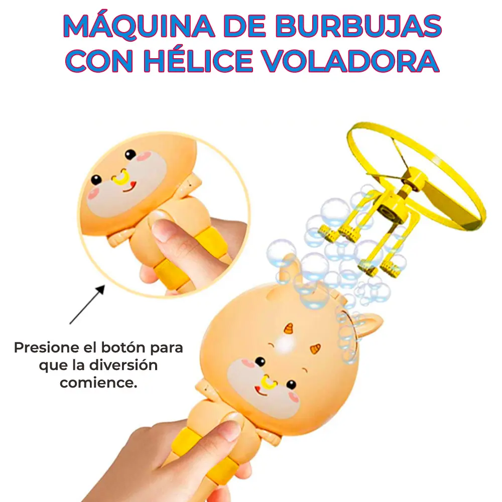 Máquina de Burbujas con Elises