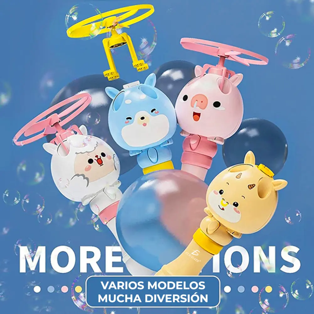 Máquina de Burbujas con Elises