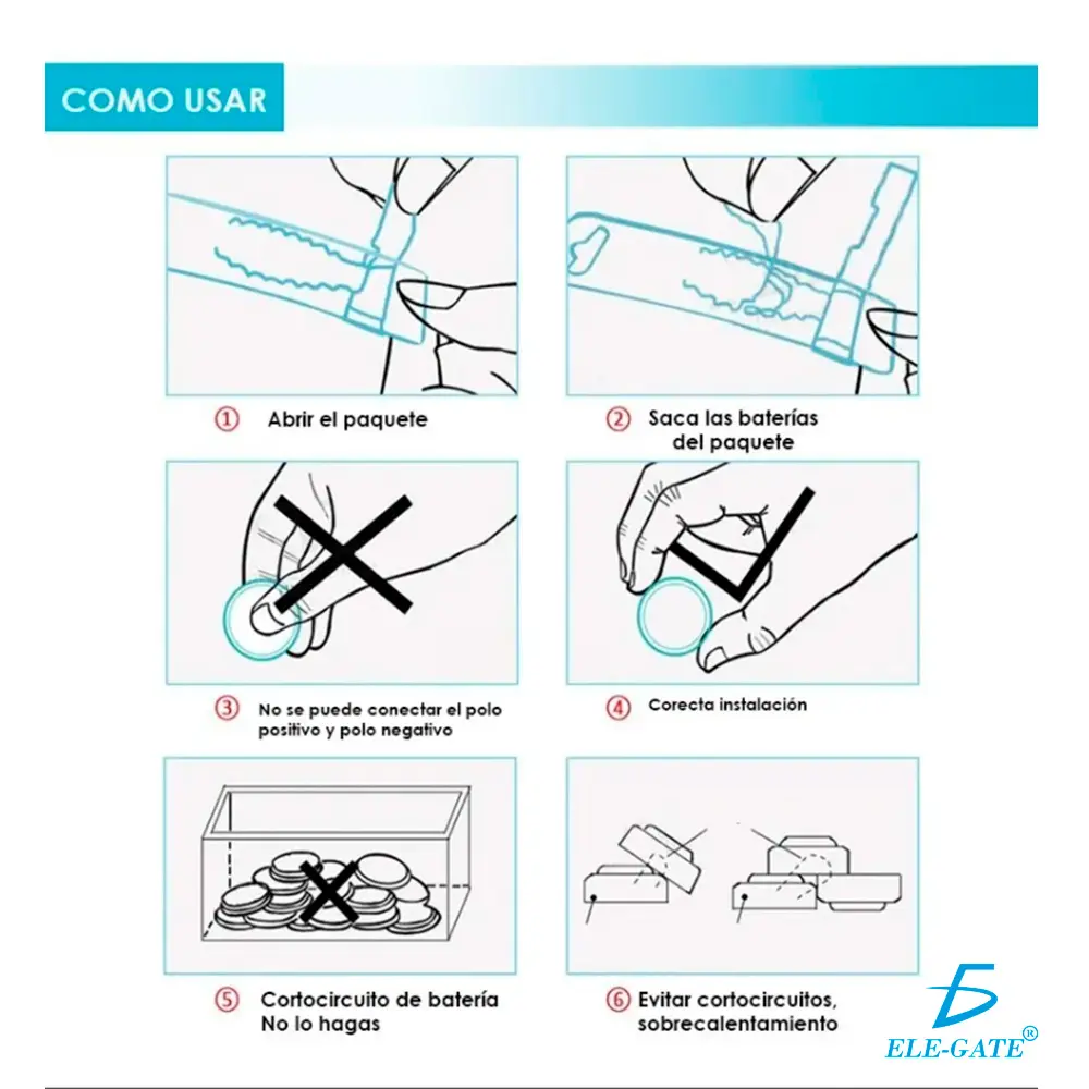 5 Pilas Baterias Cr2016 Cr2025 Cr2032 3v Litio Cpu Relojes
