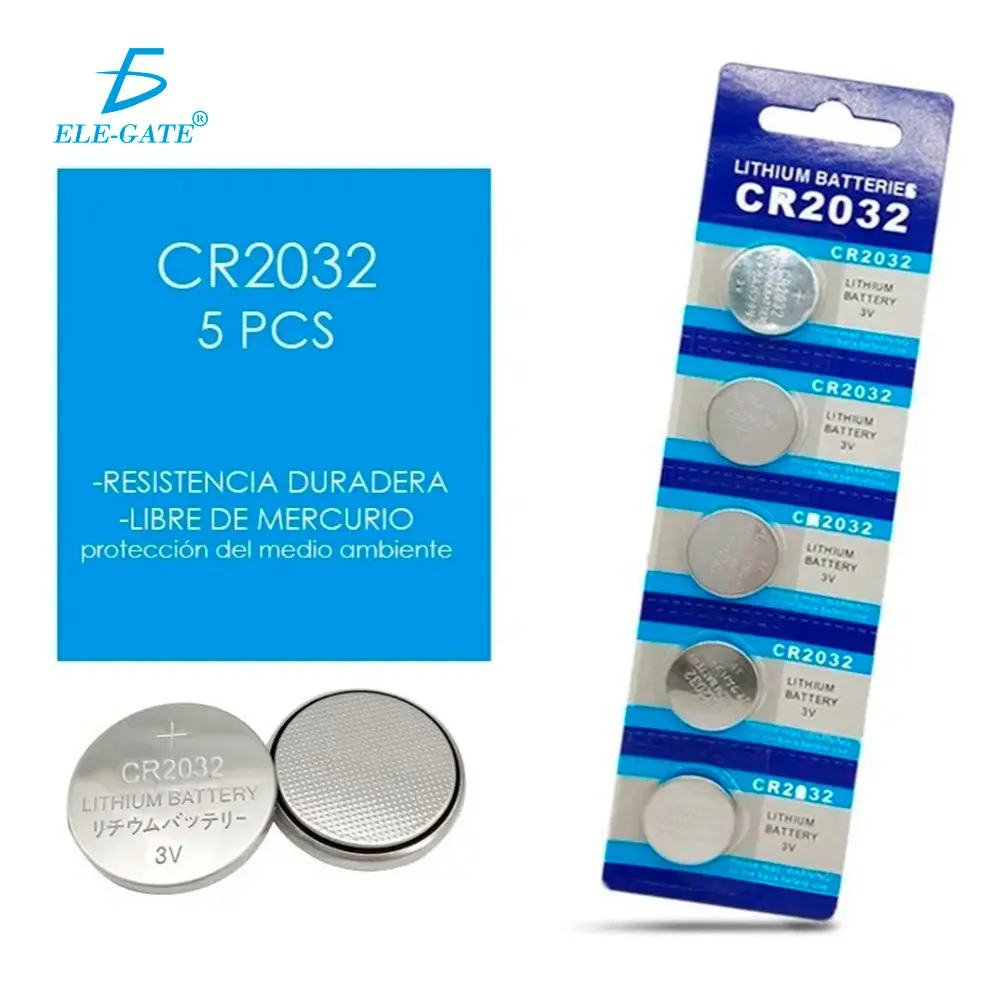 5 Pilas Baterias Cr2016 Cr2025 Cr2032 3v Litio Cpu Relojes