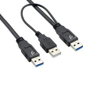Cable Usb 2.0 Para Disco Duro 42 Cm Largo Macho A Macho